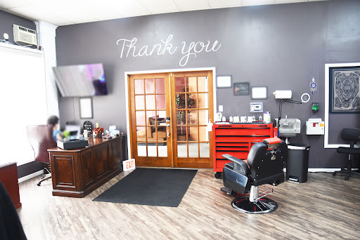 Explore men tattoo ideas leg, creative tattoo ideas in Independence, available at Ink & Steel