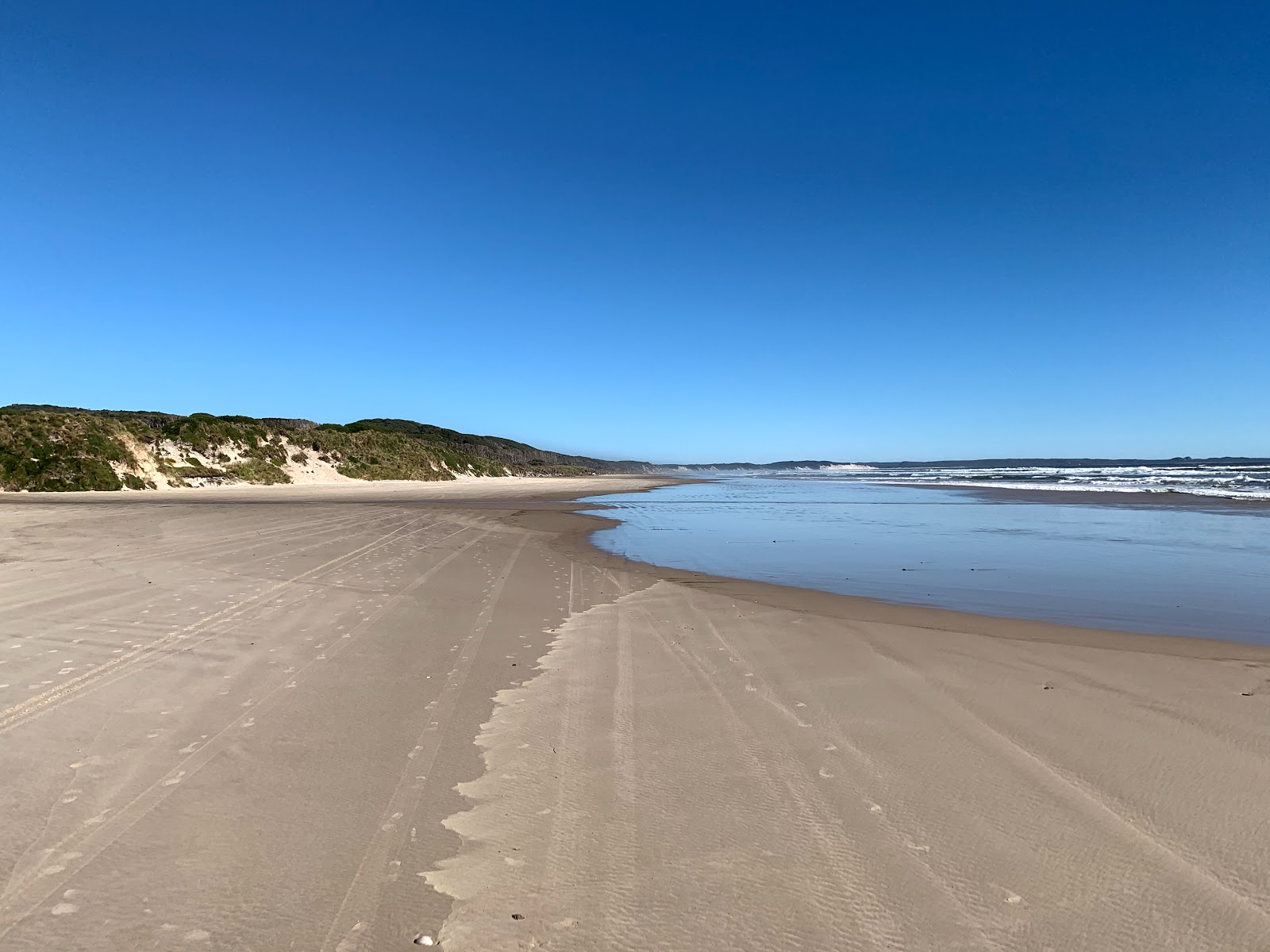 Foto von Ocean Beach mit lange, gerade küste