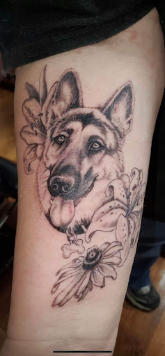 Explore half sleeve tattoo ideas forearm, creative tattoo ideas in East Providence, available at Shrine Tattoo Studio