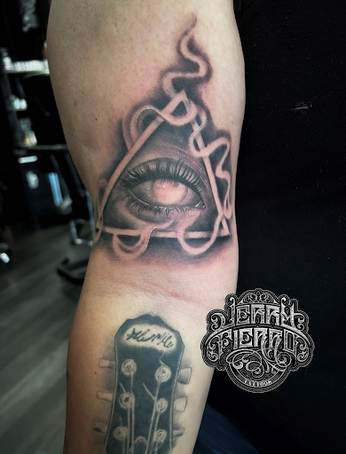 Explore cannabis tattoo ideas, creative tattoo ideas in Silver City, available at Independent Ink Tattoo