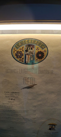 La Terrazza à Courmayeur menu