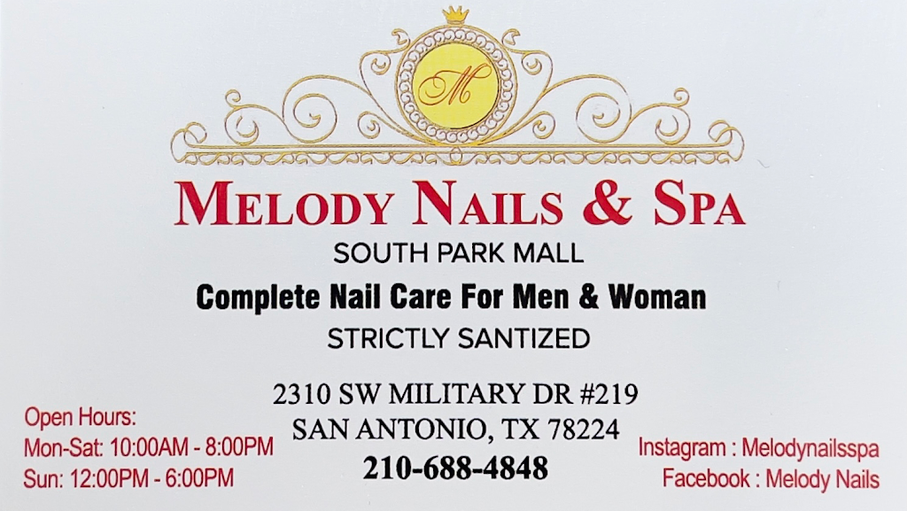 Melody Nails 78224
