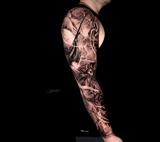 Explore self harm tattoo ideas, creative tattoo ideas in Hollywood, available at Sacred Eye Tattoos