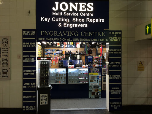 jones multiservice centre key cutting shoe repairs engravers
