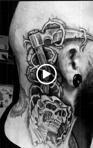 Explore neck tattoo ideas for women, creative tattoo ideas in Homosassa, available at Citrus Tattoos