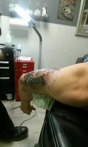 Explore city morgue tattoo ideas, creative tattoo ideas in Austin, available at Platinum Ink Tattoo & Body Piercing