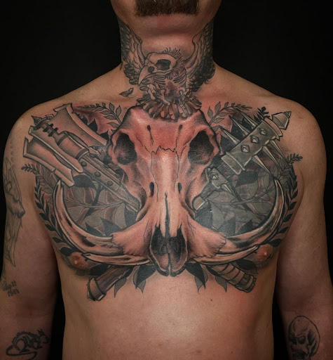 Explore gemini tattoo ideas for guys, creative tattoo ideas in Carpentersville, available at Electric Tattoo Parlor and Tattoo Removal