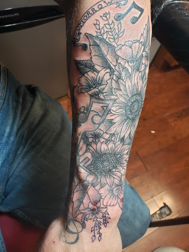 Explore american flag forearm tattoo ideas, creative tattoo ideas in East Stroudsburg, available at Third Dimension Tattoo