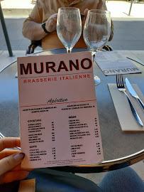 Menu du Le Murano à Bordeaux