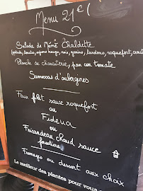 Menu / carte de Restaurant La Chaldette - Restaurant à La Chaldette à Brion