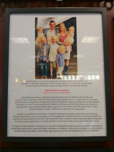 Fast Food Restaurant «Chick-fil-A», reviews and photos, 8430 Bond Rd, Elk Grove, CA 95624, USA