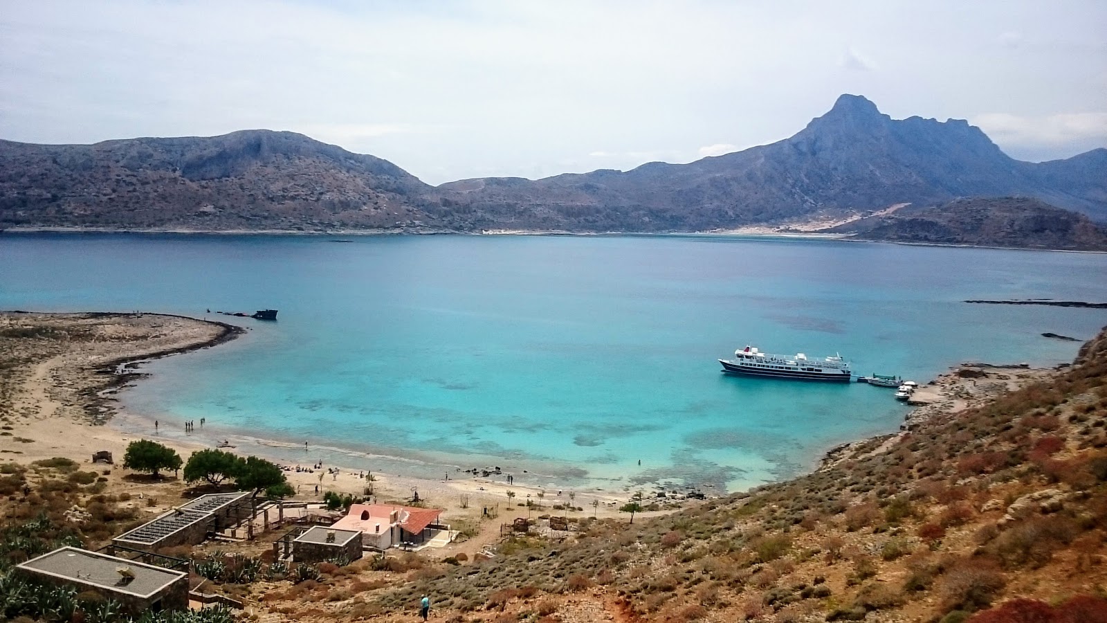Photo of Gramvousa beach with small bay