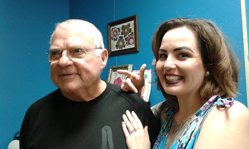 Explore universe tattoo ideas, creative tattoo ideas in Leesville, available at Integrity Tattoo