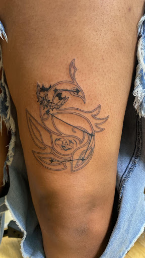 Explore tattoo ideas sun and moon, creative tattoo ideas in Saint Petersburg, available at Cthulhu Tattoo & Body Piercing