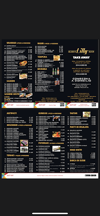 Lilly Sushi Bar à Genoa menu
