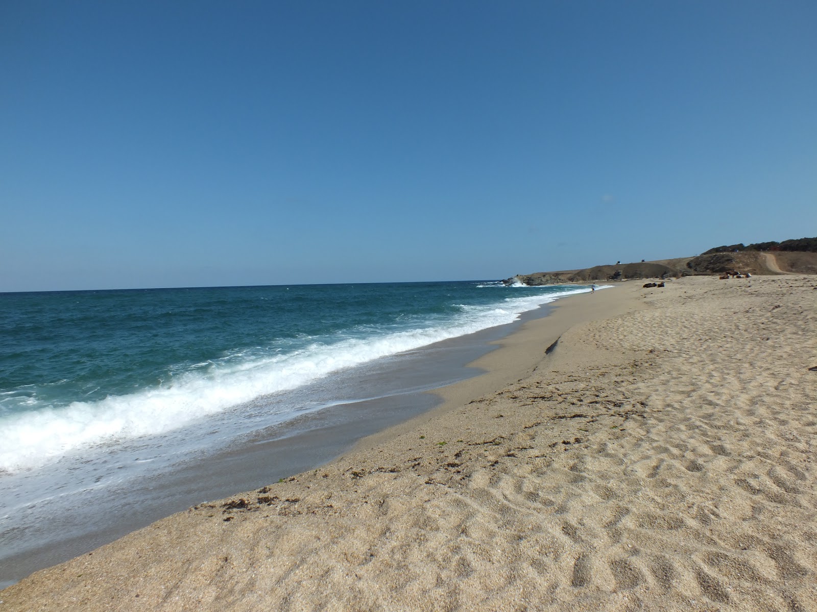 Fotografie cu Begendik beach cu o suprafață de pietricele beige mici