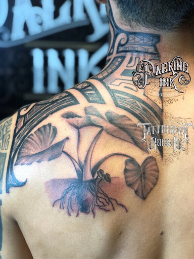 Explore energy tattoo ideas, creative tattoo ideas in Kailua Kona, available at Packing Ink Tattoos