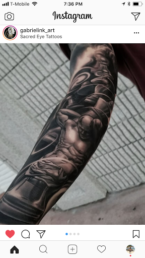 Explore tattoo ideas for inside arm, creative tattoo ideas in Hollywood, available at Sacred Eye Tattoos