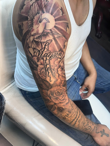 Explore slave tattoo ideas, creative tattoo ideas in Lake Charles, available at Brand-X Tattoo & Piercing