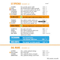 Carte du Su Stampu Pizzeria Capoterra à Capoterra