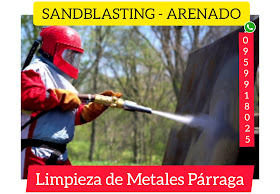 Servicio de sandblasting "Párraga"