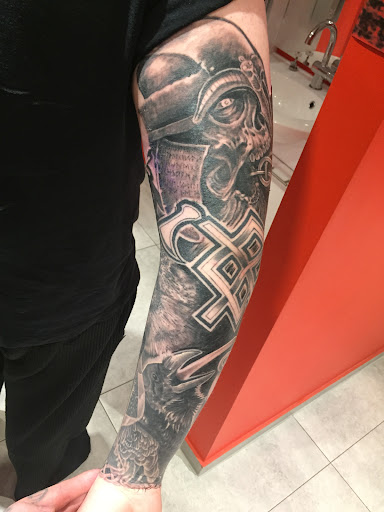 Explore new york city tattoo ideas, creative tattoo ideas in Great Falls, available at Alpha Tattoos & Piercings