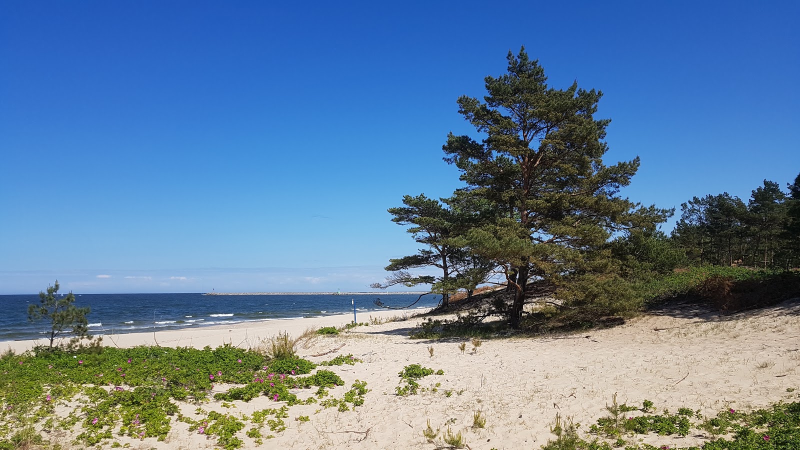 Gorki Zachodnie Beach'in fotoğrafı çok temiz temizlik seviyesi ile
