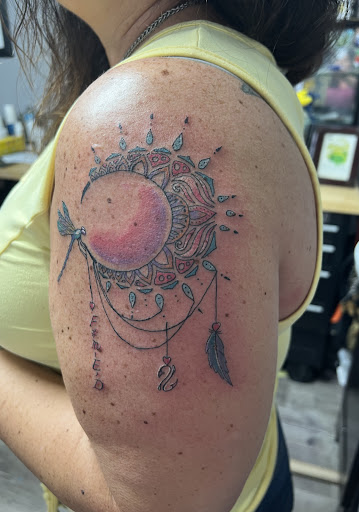 Explore crown of thorns tattoo ideas, creative tattoo ideas in Titusville, available at Davinci Tattoo
