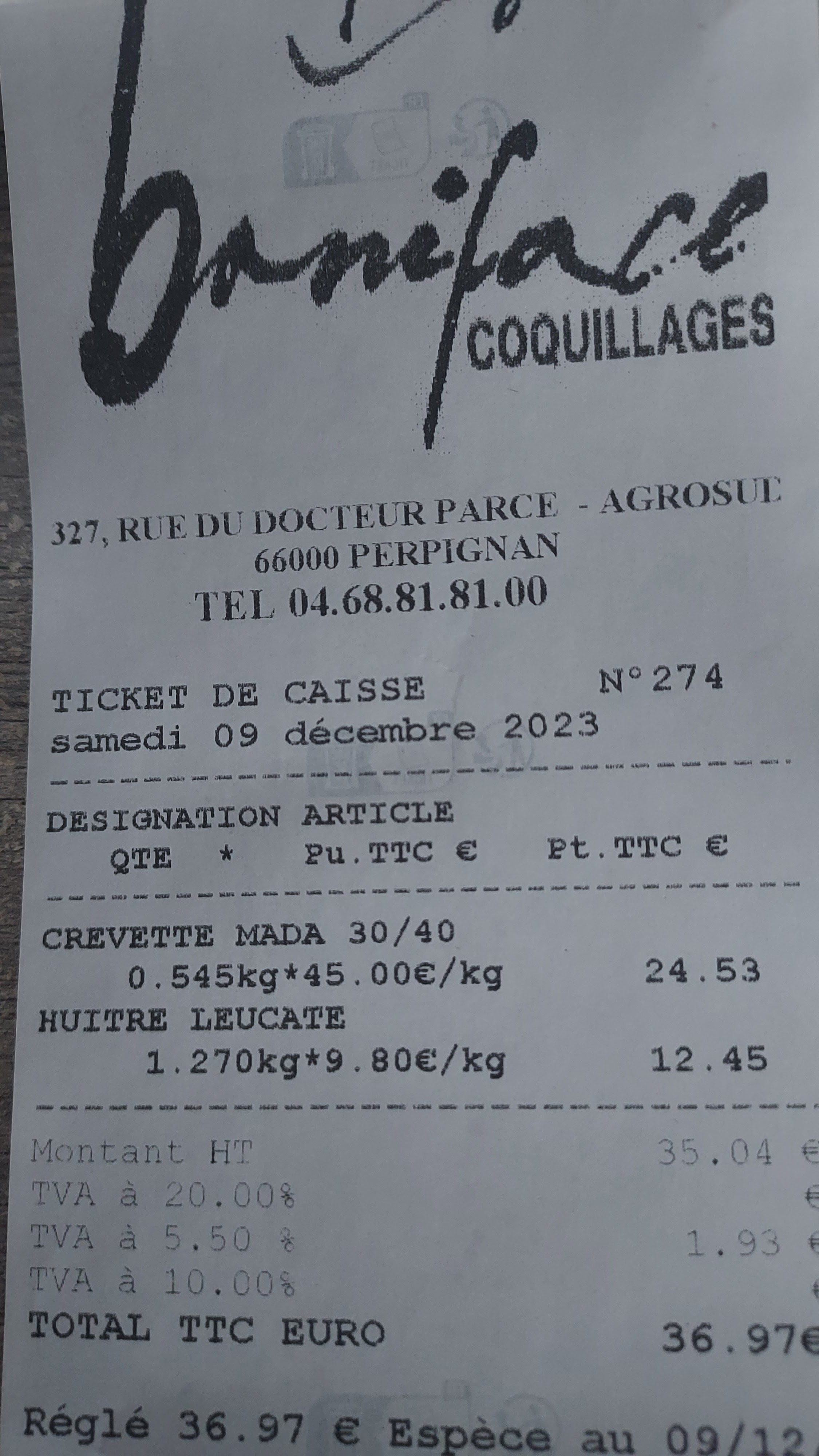 Photo n° 1 de l'avis de olivier.a fait le 27/12/2022 à 11:06