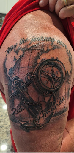 Explore scoliosis tattoo ideas, creative tattoo ideas in Palm Coast, available at Elite Custom Tattooing