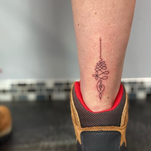 Explore ape tattoo ideas, creative tattoo ideas in Schaumburg, available at Atmosphere Tattoo Gallery - Schaumburg