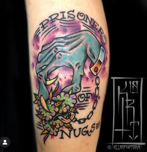 Explore tattoo ideas for sons names, creative tattoo ideas in Savannah, available at Tramp Art Studios