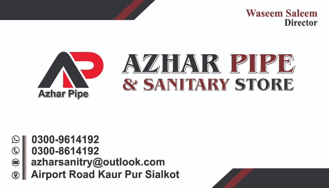 Azher pipe and sanitary store