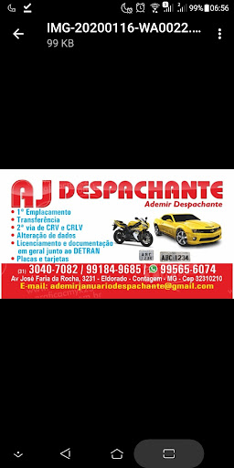 Logo da empresa - AJ Despachante
