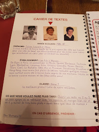 Les Fils À Maman Bordeaux à Bordeaux menu