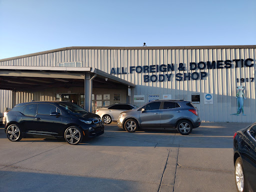 Auto Body Shop «All Foreign Domestic Body Shop», reviews and photos, 1917 Navy Dr, Stockton, CA 95206, USA