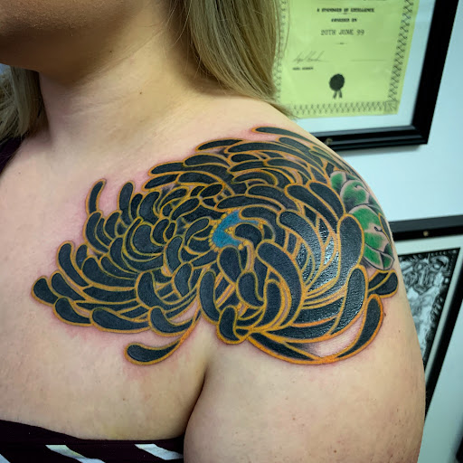 Explore tattoo ideas butterflies flowers, creative tattoo ideas in Strasburg, available at Champion Tattoo Company