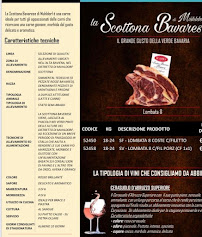 Vizi da Re à Mazara del Vallo menu