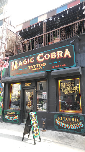 Tattoo Shop «Magic Cobra Tattoo Society», reviews and photos, 775 Driggs Ave, Brooklyn, NY 11211, USA
