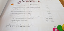 Gasthaus Glaswerk à Bad Schwalbach menu