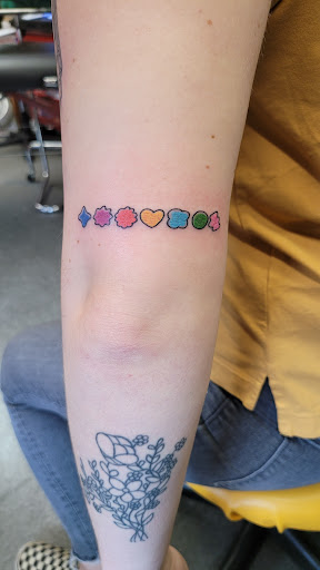 Find male tattoo ideas shoulder for your next unique tattoo in Middlebury at Ravenworks Tattoo Company