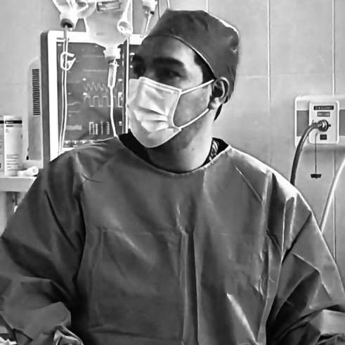 Dr. Oscar Alberto Infante González, Cirujano pediátrico