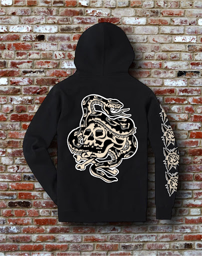 Explore above knee tattoo ideas, creative tattoo ideas in Johnson City, available at Gold Cross Tattoo Co.