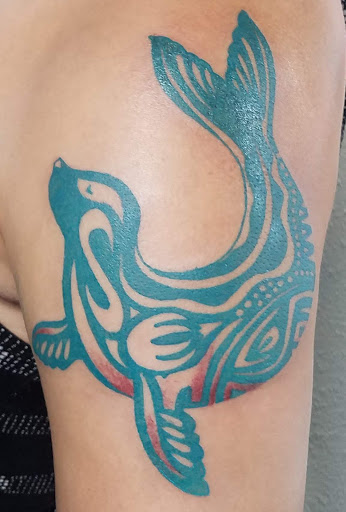 Explore number 7 tattoo ideas, creative tattoo ideas in Anchorage, available at Ultra Violence Tattoo co.