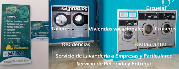 Lavandería autoservicio