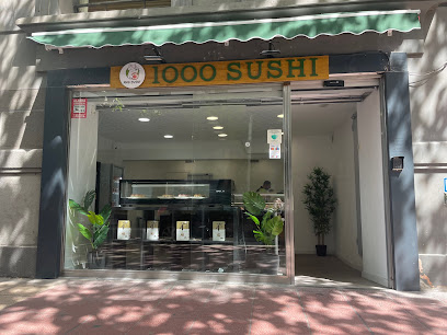 1000 Sushi - Sushi a domicilio Zaragoza - P.º de las Damas, 9, 50008 Zaragoza, Spain