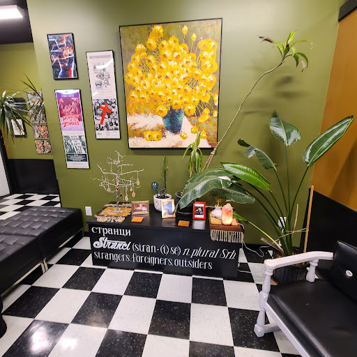 Explore eyebrow tattoo ideas, creative tattoo ideas in Cleveland, available at Stranci Tattoo & Piercing Co.