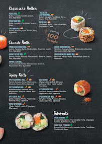 Menu / carte de Sushi Daily à Reinbek