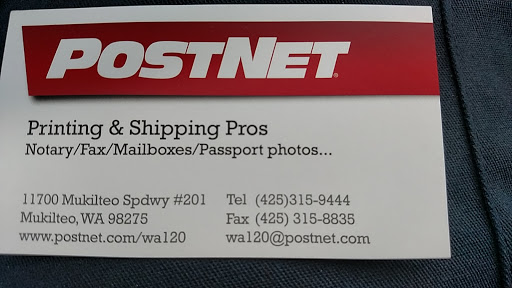 Commercial Printer «PostNet», reviews and photos, 11700 Mukilteo Speedway #201, Mukilteo, WA 98275, USA