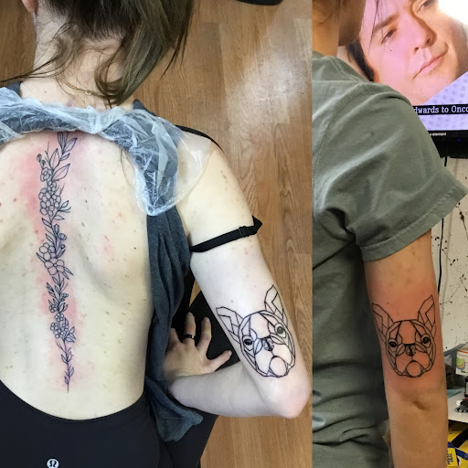 Explore mens inner bicep tattoo ideas, creative tattoo ideas in Milwaukee, available at West Allis Tattoo & Gallery Tattoo Shop Milwaukee